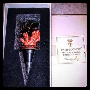 Australian crystal bottle stopper